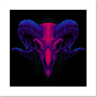 Goatskull Posters and Art